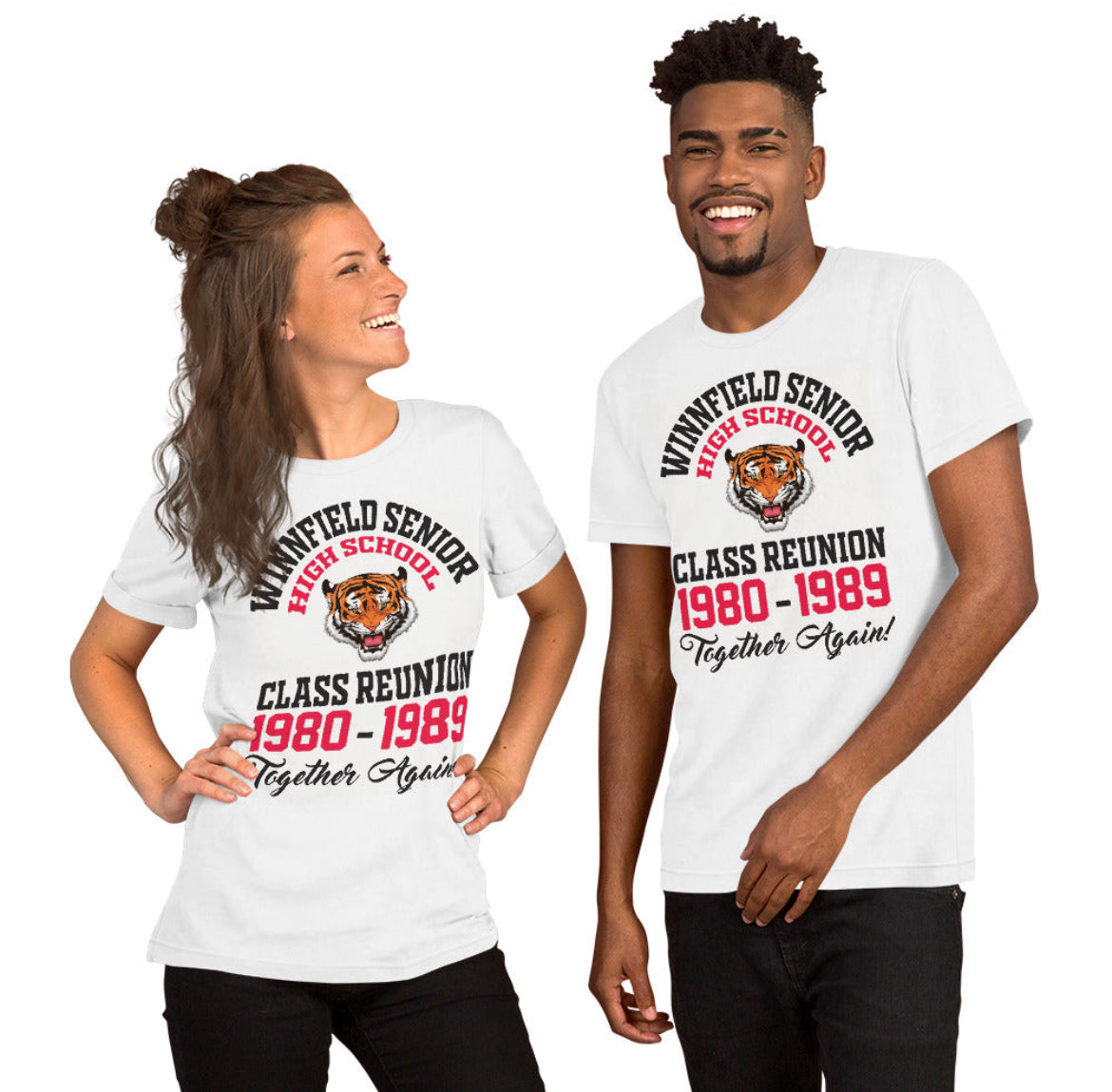 Winnfield Senior High School Class Reunion T-Shirt (1980-1989)