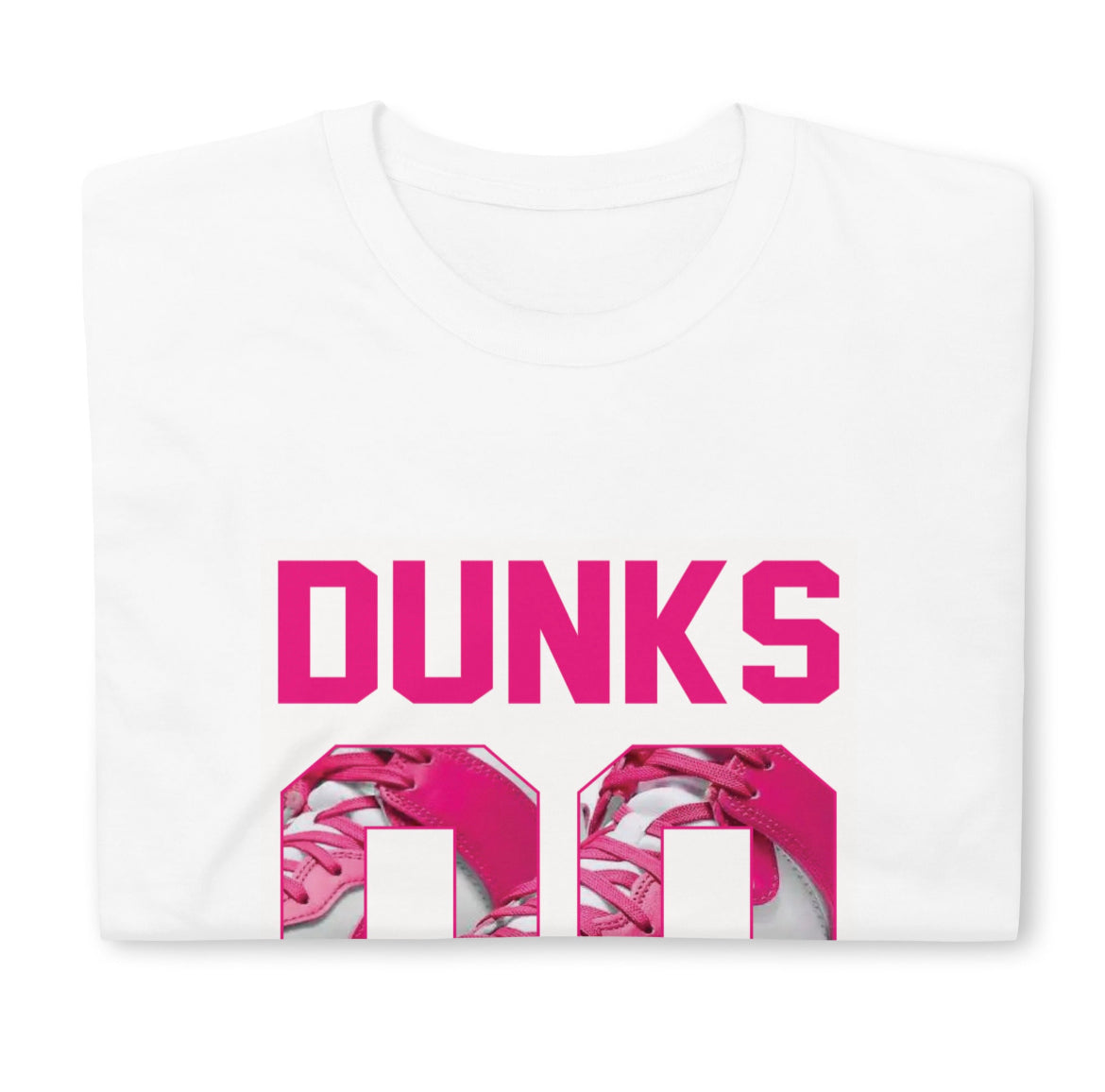 Pink and White Dunks Graphic T-Shirt