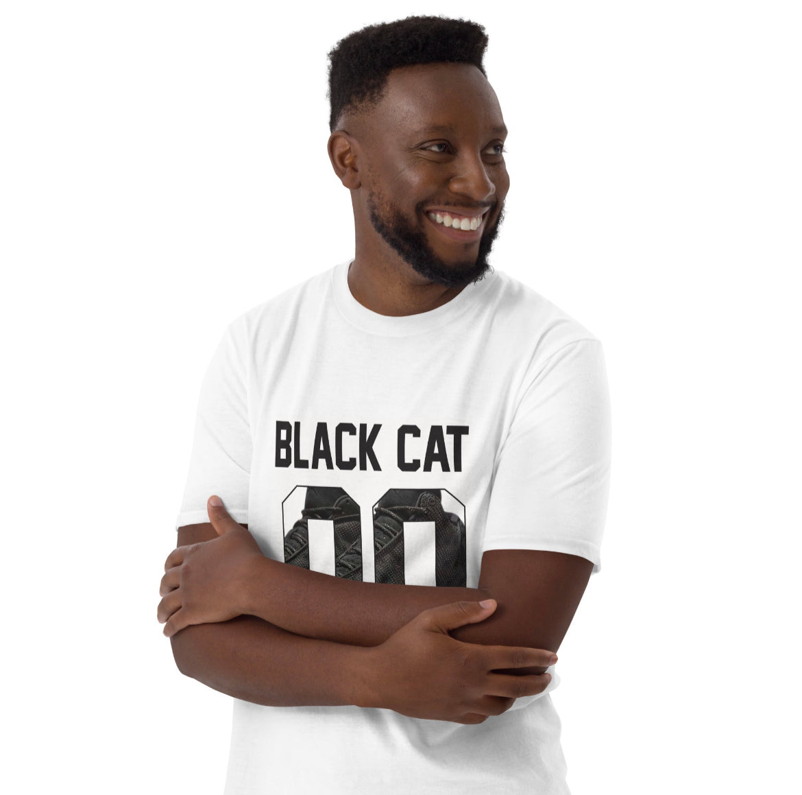 Black Cat Graphic T-Shirt