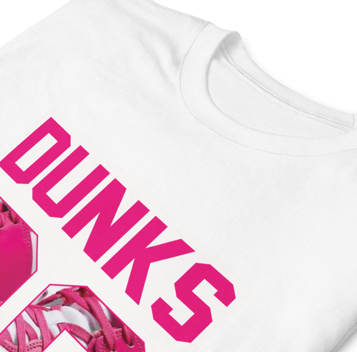 Pink and White Dunks Graphic T-Shirt