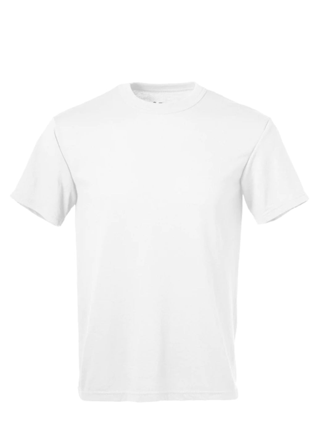 **95% Polyester White T-Shirt- Custom